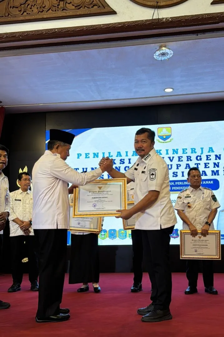 Kerinci Raih Penghargaan atas Keberhasilan Tekan Angka Stunting
