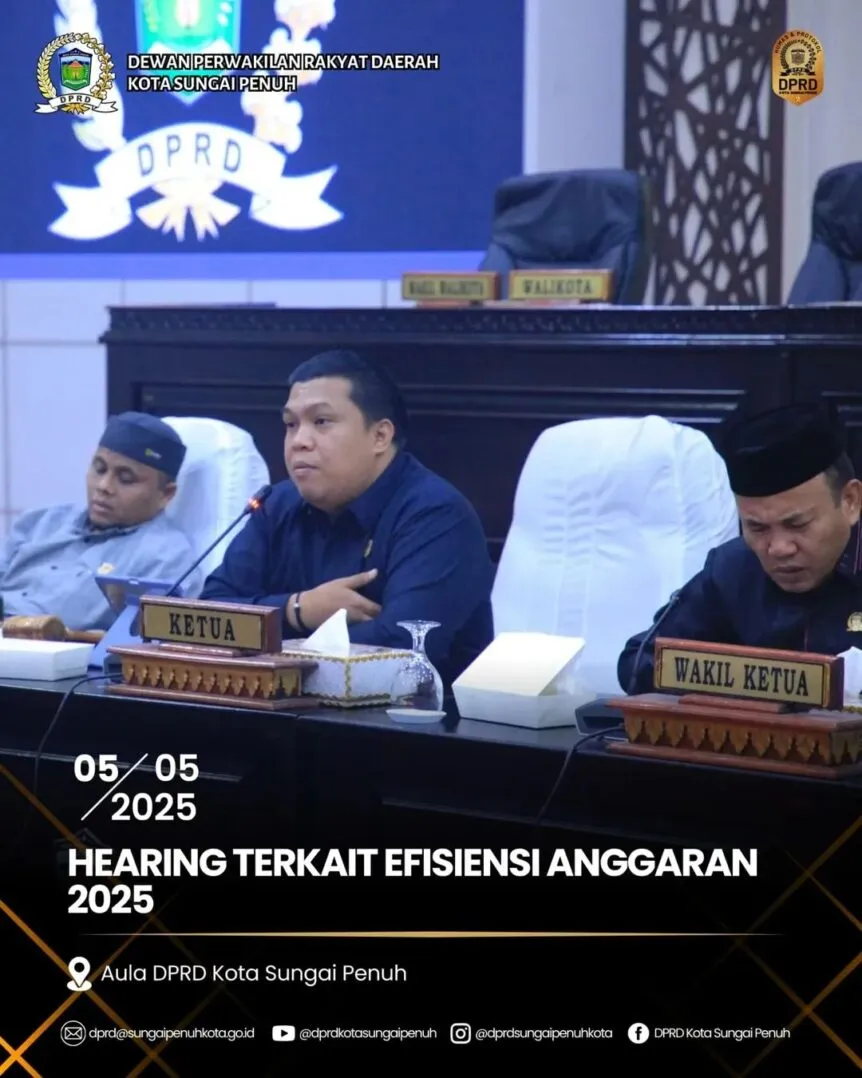 Hearing Terkait Efesiensi Anggaran 2025