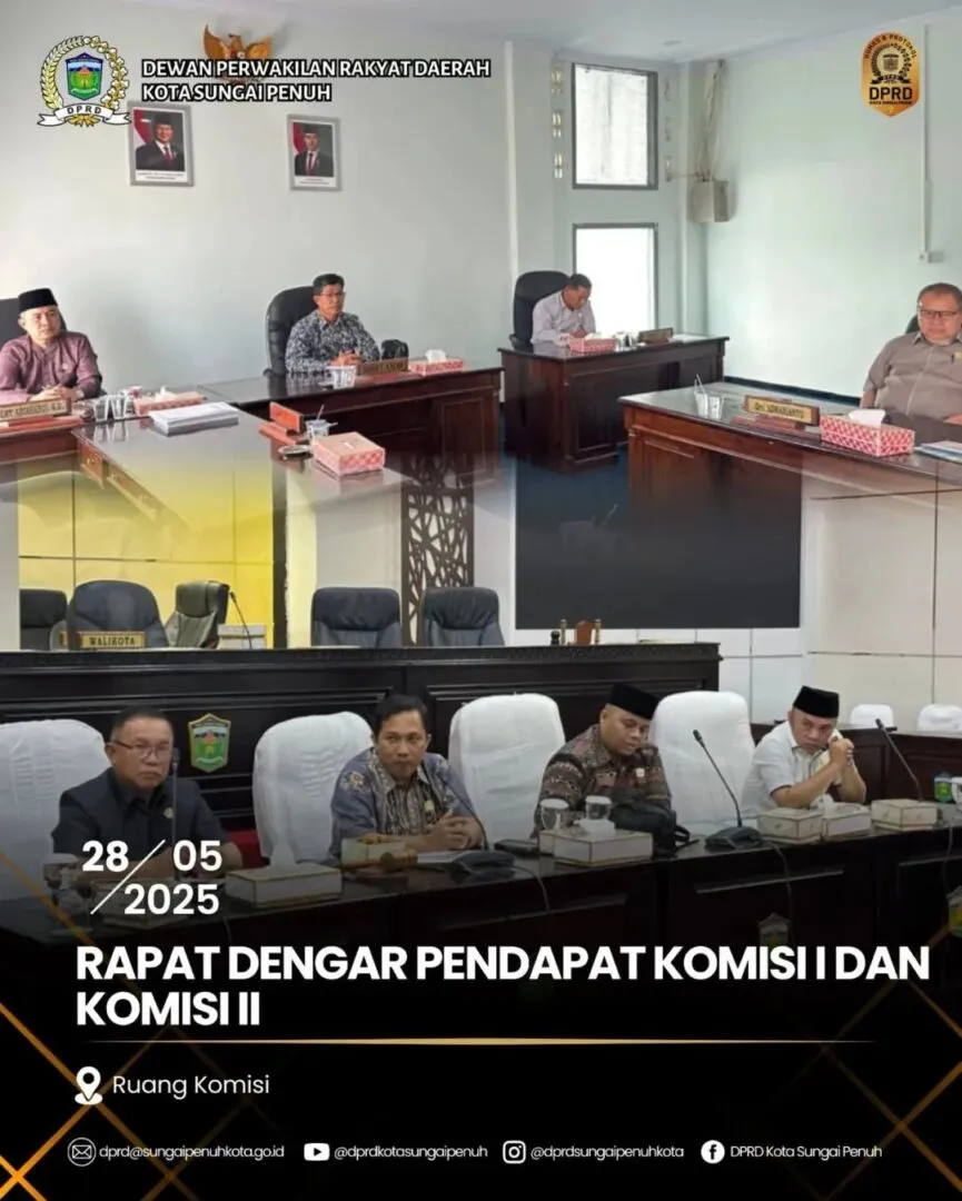 Komisi I dan II Laksanakan Rapat Dengar Pendapat
