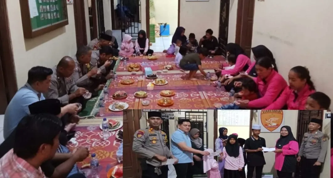 Personil Polsek Pauh Beserta Bhayangkari Ranting Pauh Gelar Buka Bersama