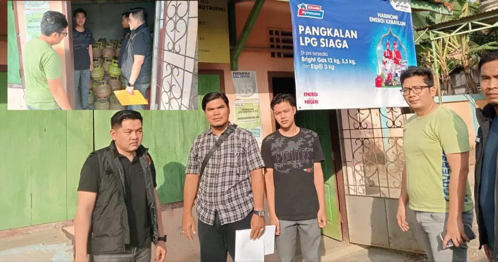 Adanya Laporan Kelangkaan Gas Elpiji, Polsek Pauh Lakukan Pengecekan Pangkalan Gas Elpiji 3 Kg