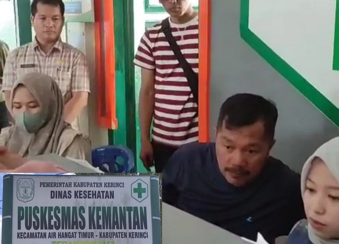 Bupati Kerinci Tinjau Langsung Pelayanan Puskesmas Kemantan, Dorong Peningkatan Kualitas Layanan Kesehatan