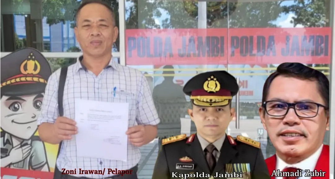Aktivis Kerinci Zoni Irawan Tantang Kapolda Jambi Tangkap Ahmadi Zubir dan Kroninya