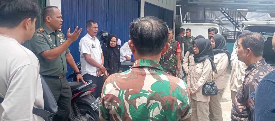 Dandim 0417/Kerinci Tinjau Lansung Kesiapan Dapur Umum Makan Gratis di Kota Sungai Penuh