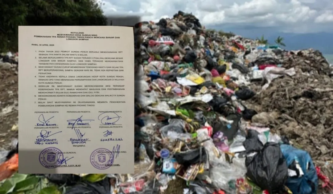 Kembali Memanas, Warga Sungai Ning Minta Pemkot Sungai Penuh Tutup TPAS RPT