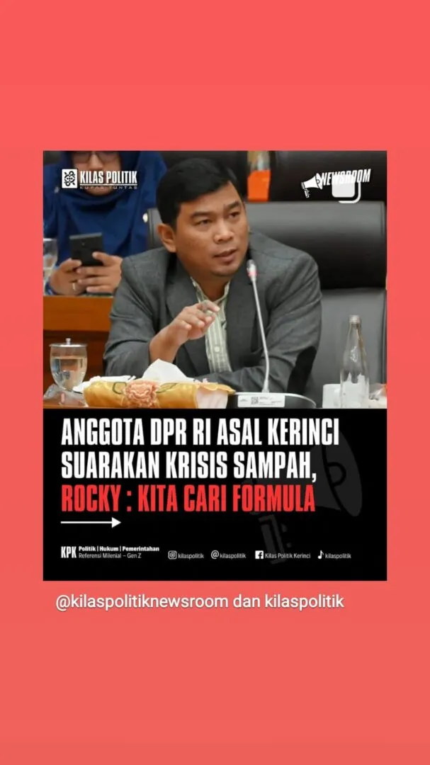 Anggaran Sampah dan Retorika Kosong, Kritik Tajam untuk Rocky Candra