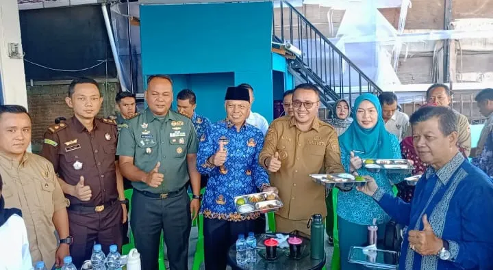 Launching Program Makan Bergizi Gratis (MBG) Di Kota Sungai Penuh Resmi Dimulai