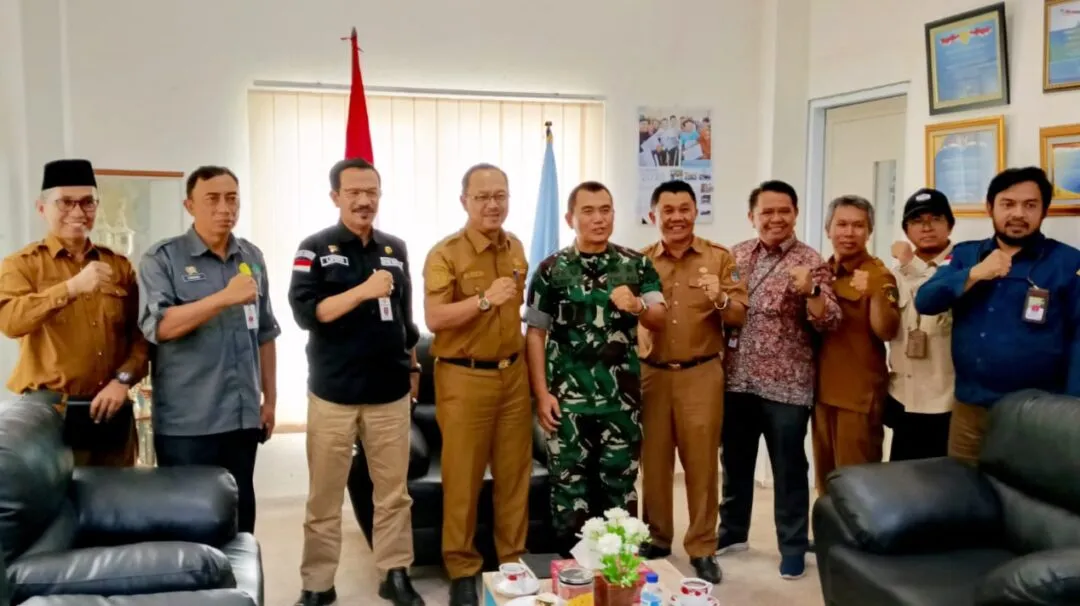 Ketahanan Pangan, Wabup Kerinci Terima Kunjungan Satgas Swasembada Pangan Mabes TNI AD