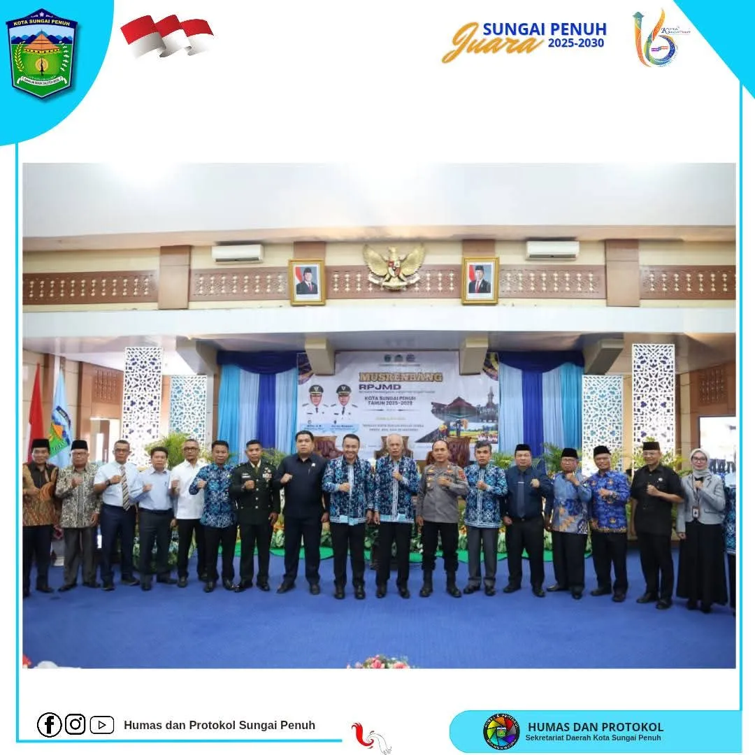 Wako Alfin Buka Musrenbang RPJMD Tahun 2025-2029.
