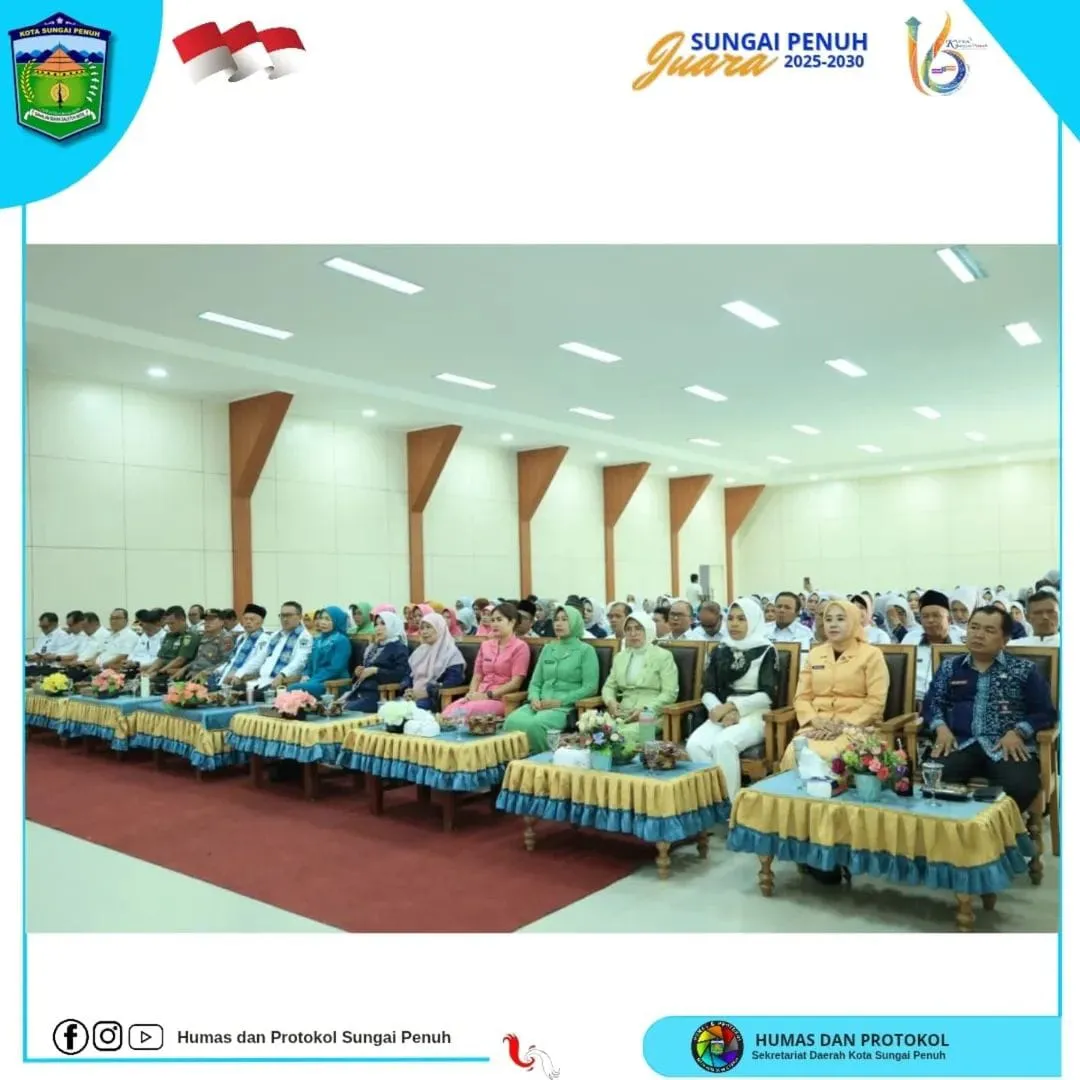 Walikota Sungai Penuh Alfin Lantik Pengurus GOW Masa Bakti 2025-2030