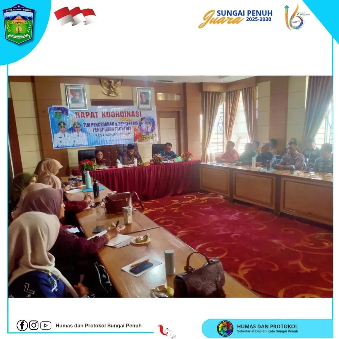 Wawako Azhar Buka Rapat Koordinasi Tim Pencegahan &amp;amp; Percepatan Penurunan