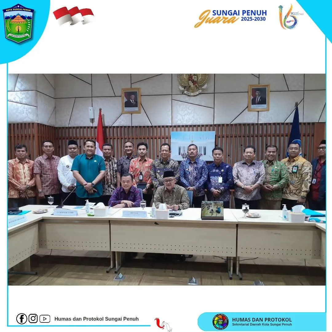Pemkot Sungai Penuh Gelar Audiensi Bersama Kemendikbudristek, Bahas Peningkatan Pendidikan