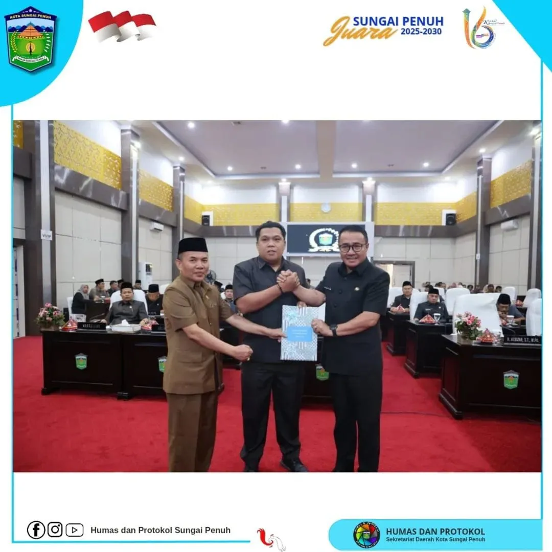 Wako Alfin Sampaikan Pengantar Empat Ranperda pada Rapat Paripurna DPRD