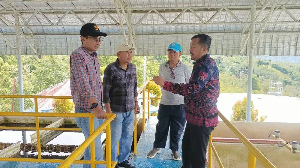 Bupati Kerinci Tinjau IPA IKK Tanjung Genting, Tegaskan Komitmen Peningkatan Kualitas Air Bersih