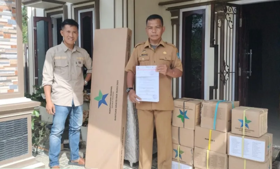 Terima Bantuan Pusnas RI, PEMDES Belui Tinggi Sampaikan Ucapan Terimakasih
