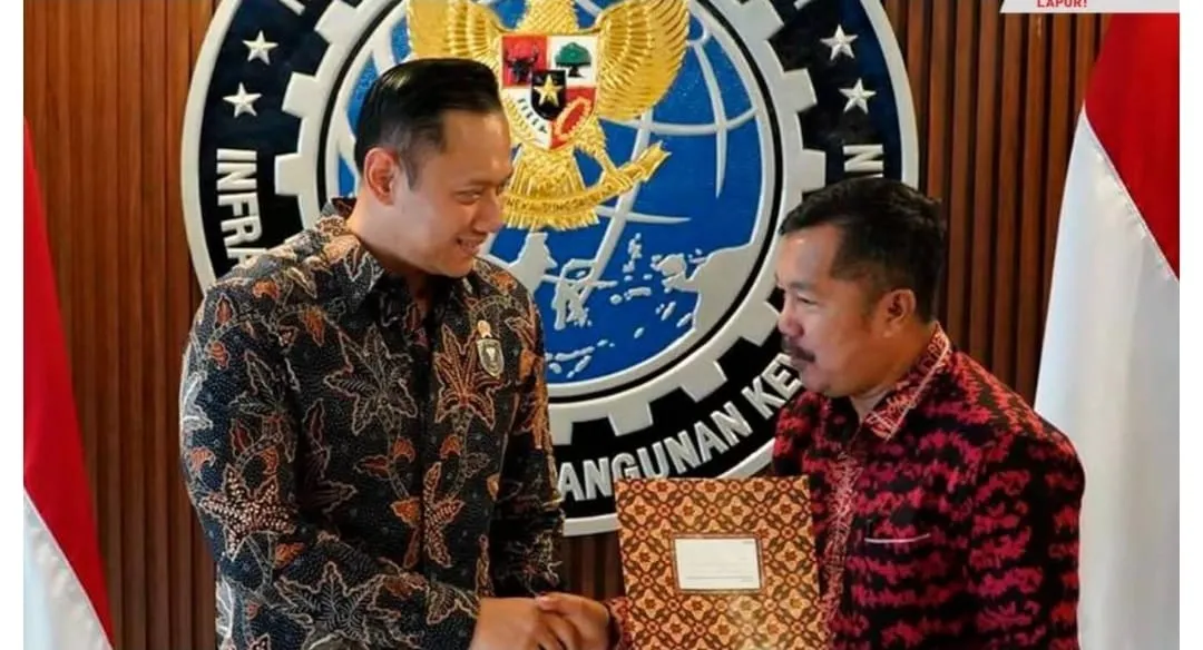 Bupati Monadi Serahkan Proposal Infrastruktur kepada Menko AHY, Dorong Percepatan Pembangunan Kerinci