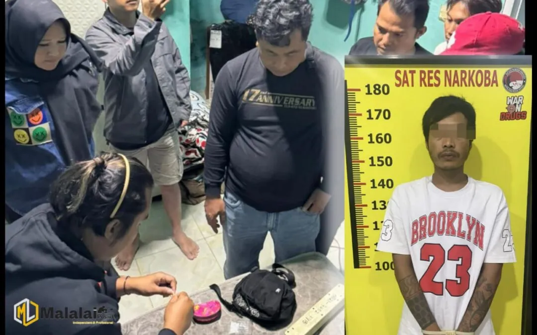 Kembali Cetak Prestasi, Satresnarkoba Polres Kerinci Berhasil Ringkus Pengedar Sabu Jaringan Narapidana