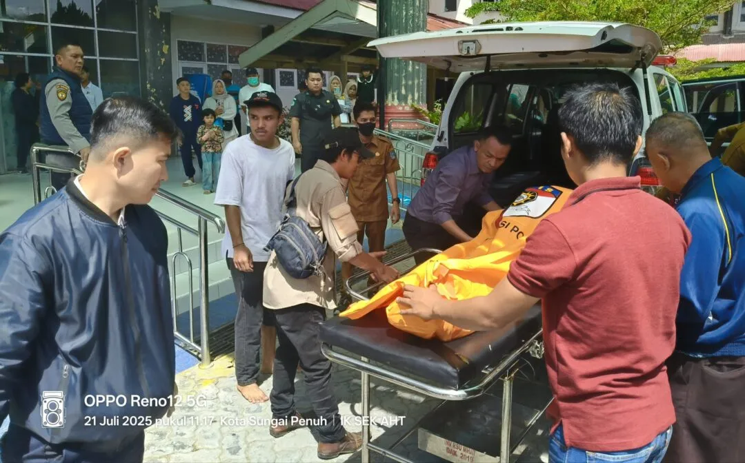 Pensiunan TNI Asal Tebat Ijuk Ditemukan Meninggal di Pemandian Sungai Medang