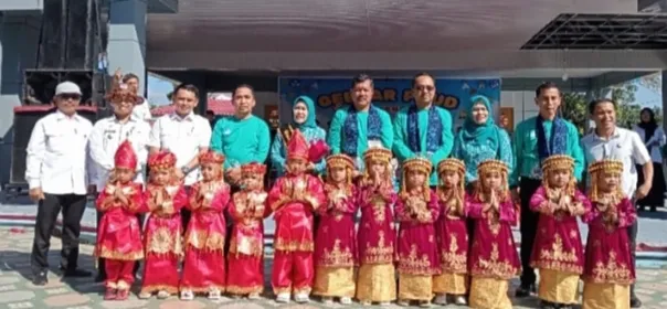 Bupati Kerinci Hadiri Gebyar PAUD 2025: Wujudkan Anak Kerinci Sehat dan Kreatif