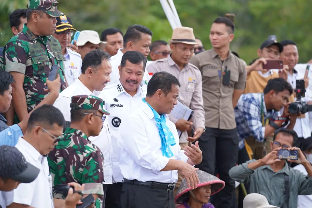 Menteri Pertanian Kunjungi Kerinci, Bupati Monadi Siap Bersinergi Wujudkan Kedaulatan Pangan Nasional Dari Desa