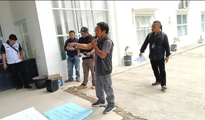 LSM GERAM - GP2AM Geruduk Kantor Bupati dan Kantor DPRD Kabupaten Kerinci
