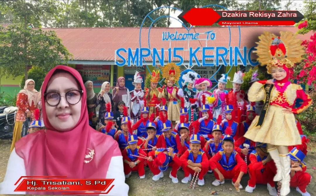 Lagi, SMPN 15 Kerinci Kembali Raih Juara 1 Drumband Tingkat Kecamatan Depati Tujuh