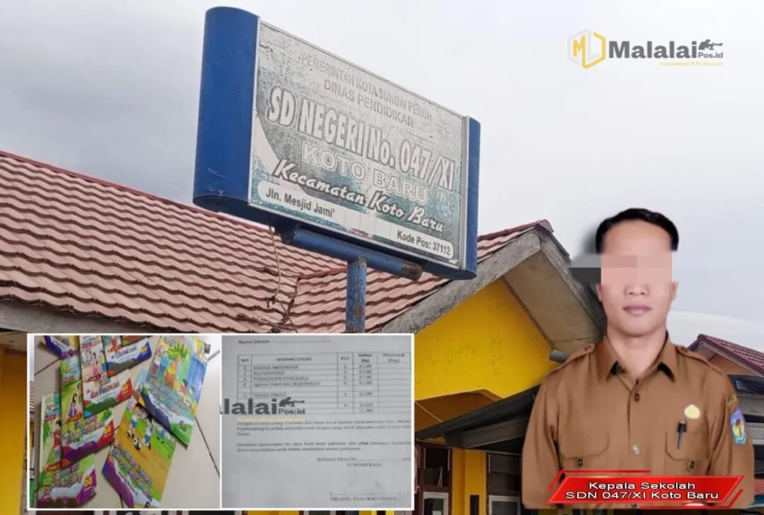 Diduga Terlibat Praktik Jual Beli LKS, Kepsek SDN 047/XI Koto Baru Bakal Diberi Sanksi Berat