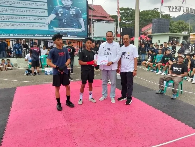 Kodim 0417/Kerinci Gelar Season 3 “Merdeka Fight Fun Glove” 2025, Meriahkan HUT RI Ke-80