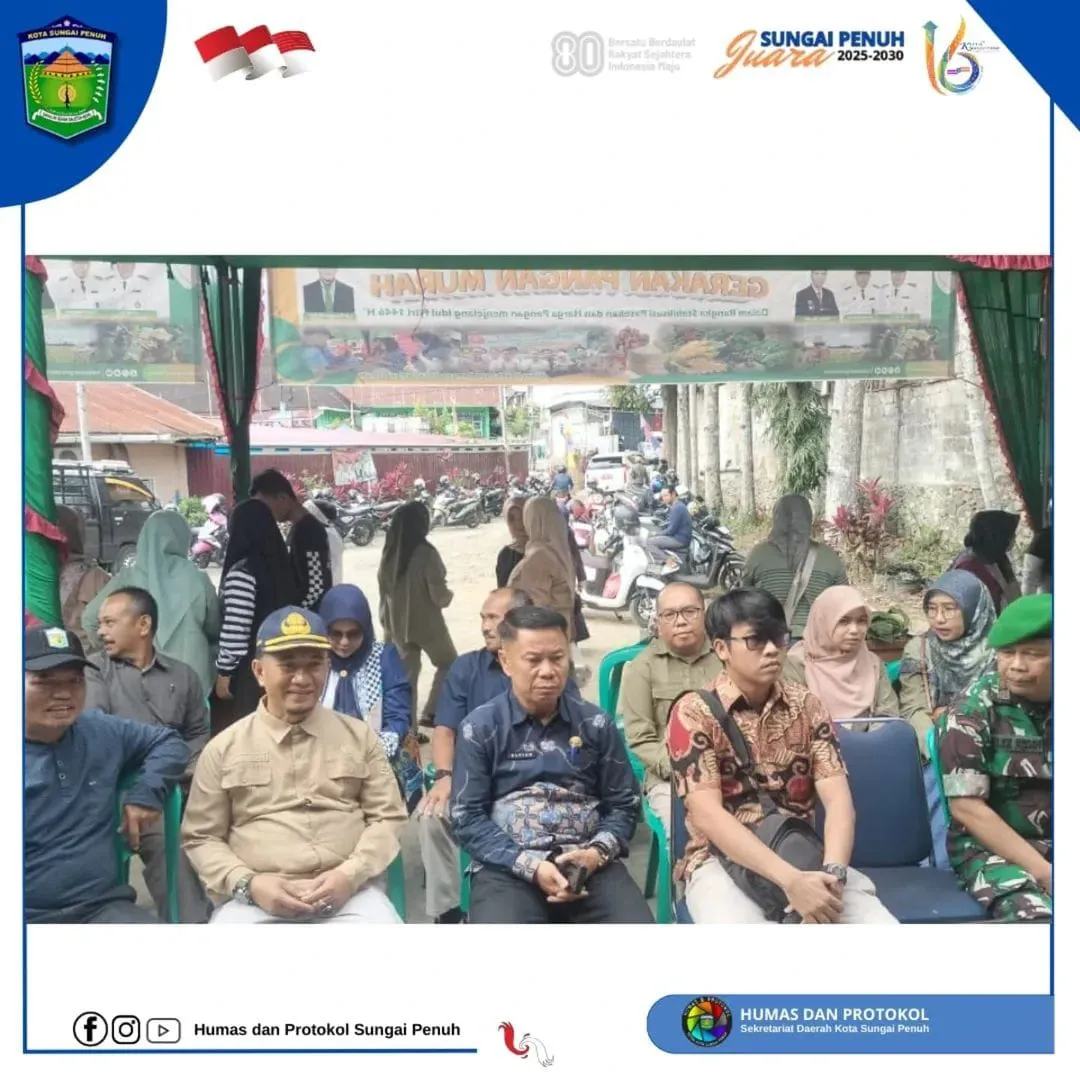 Gerakan Pangan Murah Serentak, Pemkot Ikut Telekonferensi Bersama Mendagri