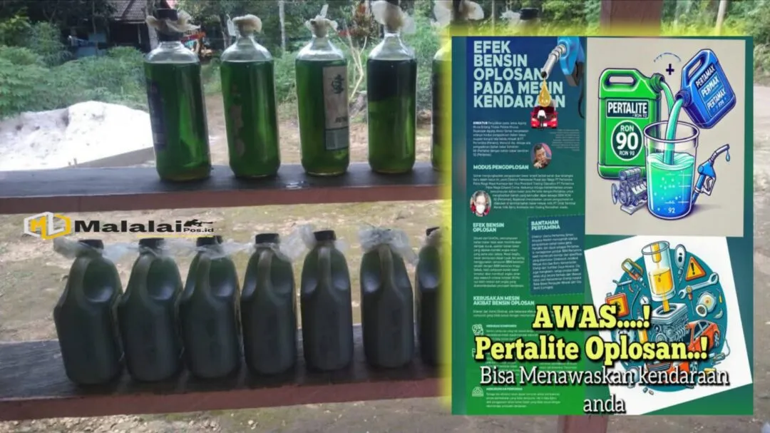 Masyarakat Diminta Waspada! Minyak Pertalite Oplosan Kian Menjamur di Kerinci dan Sungai Penuh