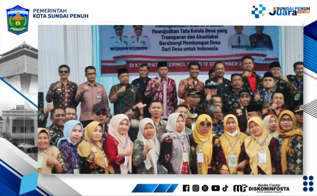 Wawako Azhar Hadiri Bimtek dan Jambore BPD se-Provinsi Jambi di Kerinci