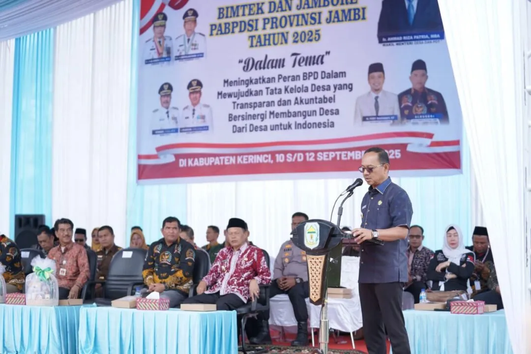 Buka Bimtek &amp;amp; Jambore PABPDSI, Wabup Murison Tekankan Sinergi Pemerintah Desa dan BPD