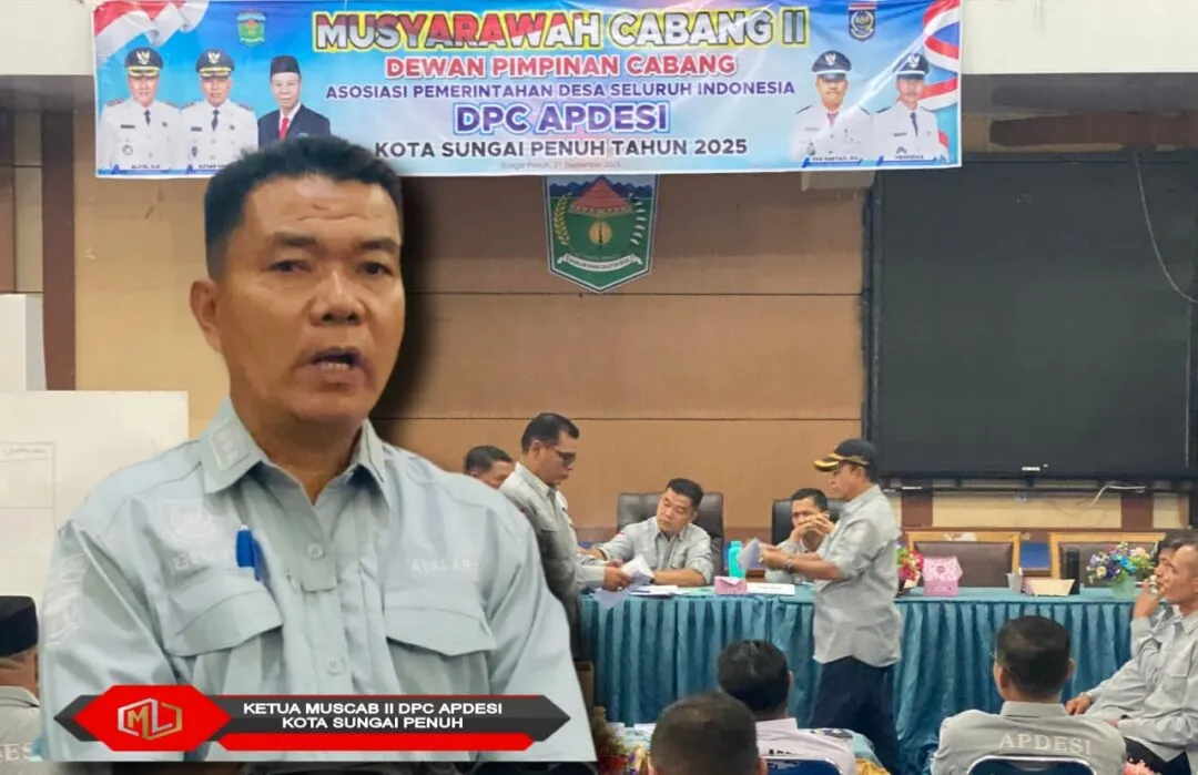Ketua Panitia Muscab APDESI Kota Sungai Penuh Bungkam Saat di Konfirmasi Soal Dugaan Pungutan ke Kades