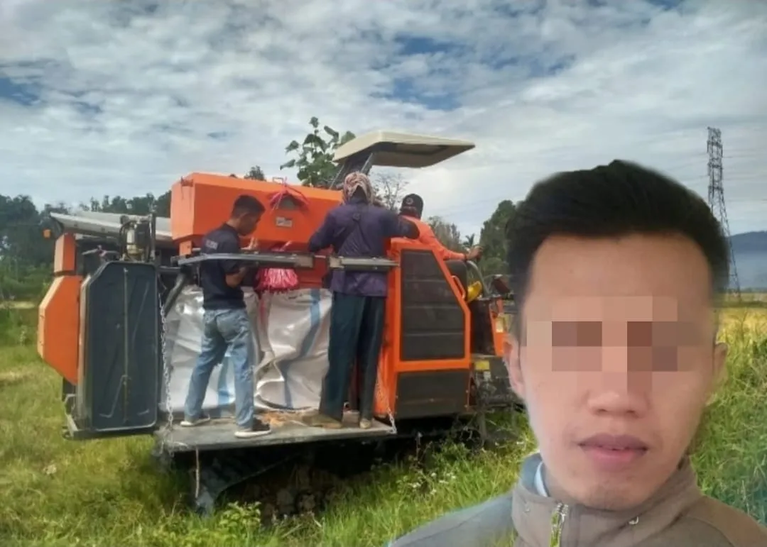 Manager Brigade Pangan Deras Raya Diduga Gelapkan Alsintan Combine