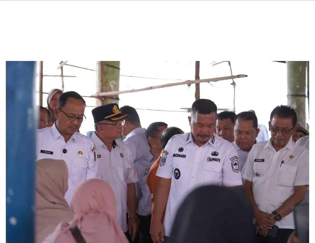 Bupati Monadi Resmikan Pasar Harian Kabupaten Kerinci di Pasar Baru Siulak