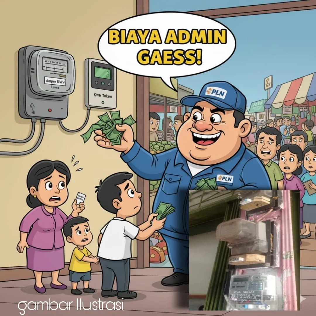 Ratusan Pedagang Kincay Plaza Resah, Wajib Ganti KWH Token dengan Biaya Rp1,5 Juta