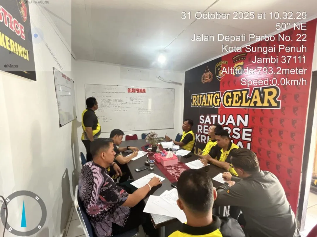 Polres Kerinci Tetapkan Fahrudin Tersangka Kasus Pengrusakan Bollard