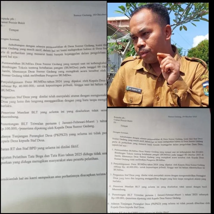 Dana Desa Diduga Digunakan untuk Kepentingan Pribadi, Warga Sumur Gedang Minta Kades Diperiksa!