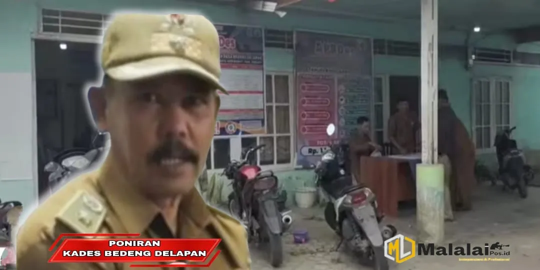 ​Dugaan Penyelewengan Dana Desa Bedeng Delapan Mencuat, APH Diminta Periksa Kades Poniran