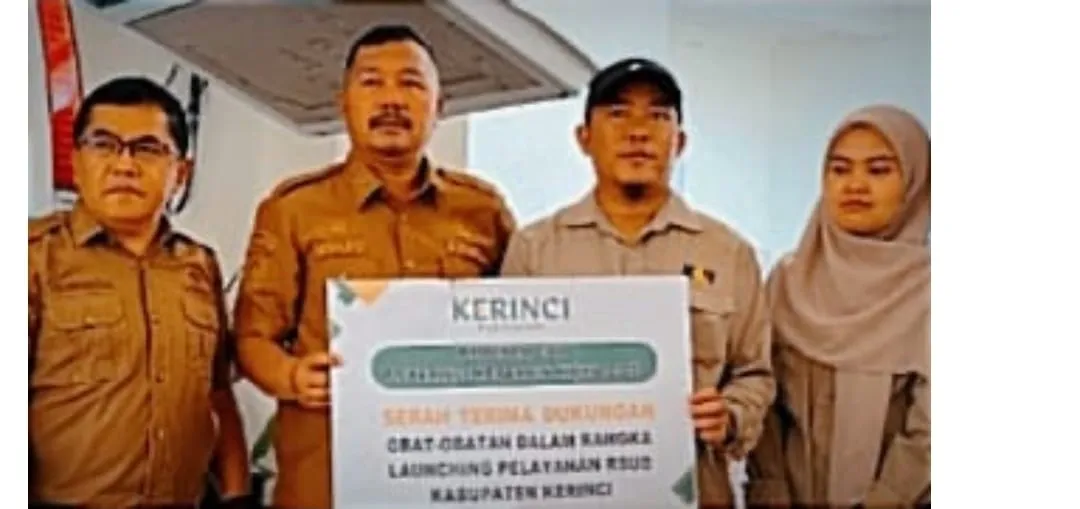PT KMH Salurkan Bantuan Obat &amp; Bahan Medis untuk RSUD Kerinci