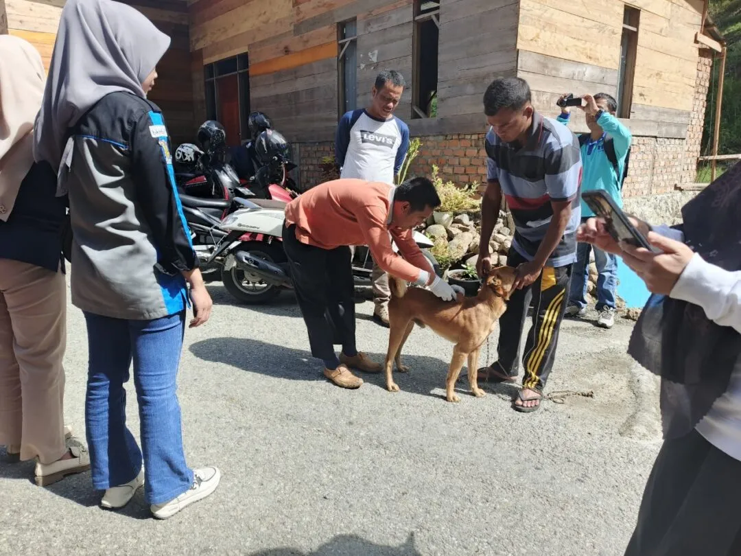 Sungai Penuh Bergerak! Dinas Peternakan Gelar Vaksinasi Rabies