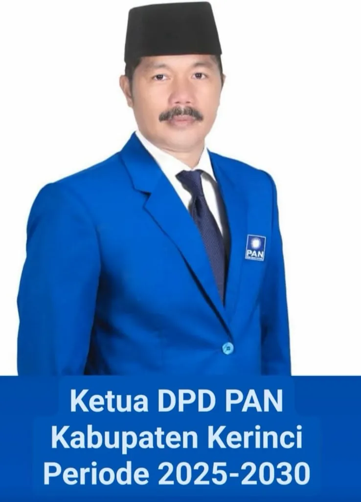 Monadi Pimpin DPD PAN Kabupaten Kerinci