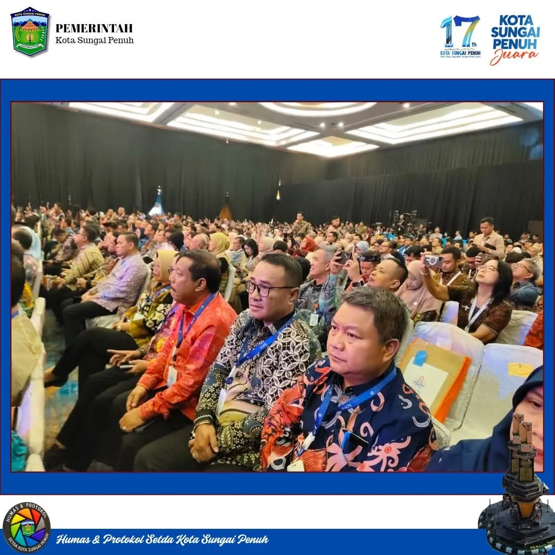 Wako Alfin Hadiri Rakornas Kepegawaian BKN 2025