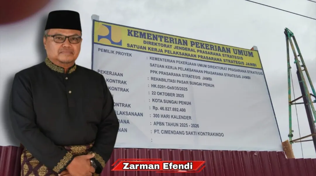 Proyek Multiyears, Zarman Efendi: "Harus di Perketat Pengawasan"