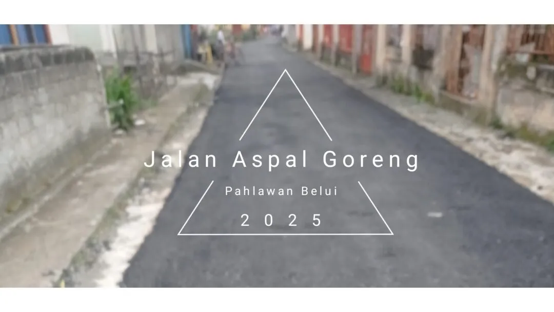 Dirindukan, Jalan Aspal "Pahlawan Belui" Akhirnya Teralisasi Dengan Baik! Warga Ucapkan Terima Kasih