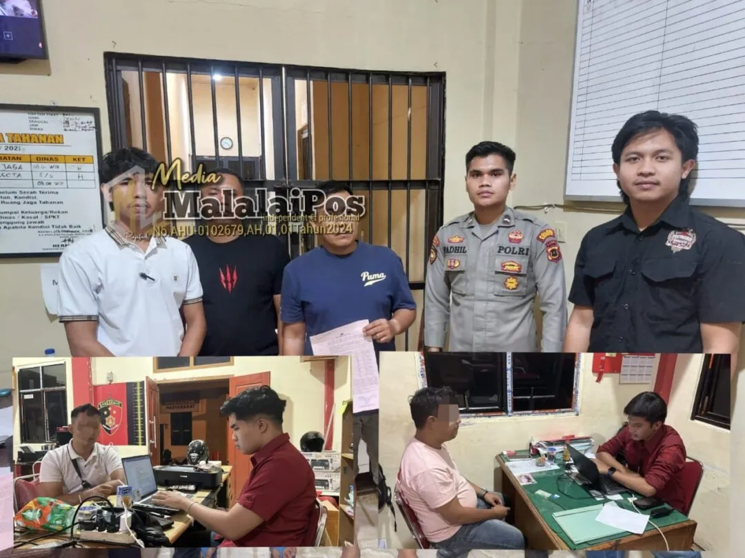 Polres Kerinci Tahan Dua Tersangka Kasus Pengeroyokan di Jalan Pancasila Kota Sungai Penuh