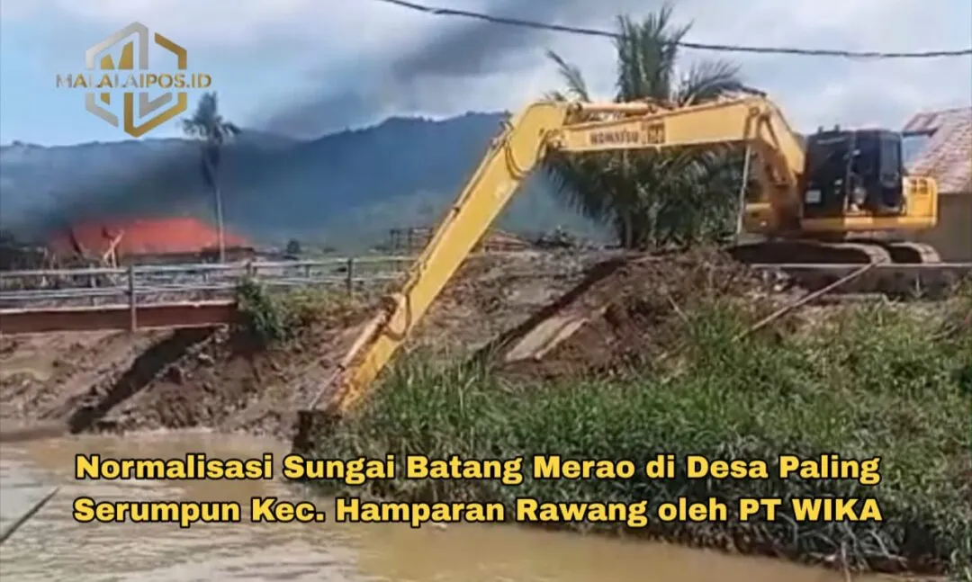 ​Warga Keluhkan Proyek Normalisasi PT WIKA di Paling Serumpun: "Hanya Pinggiran, Tengah Sungai Diabaikan"