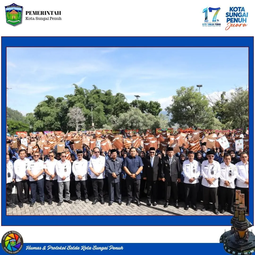 Serahkan SK PPPK, Wako Alfin Tekankan Pentingnya Aparatur Profesional dan Berintegritas