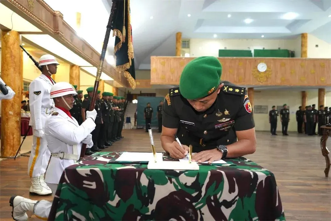 Dandim 0417/Kerinci Laksanakan Sertijab di Korem 042/Gapu