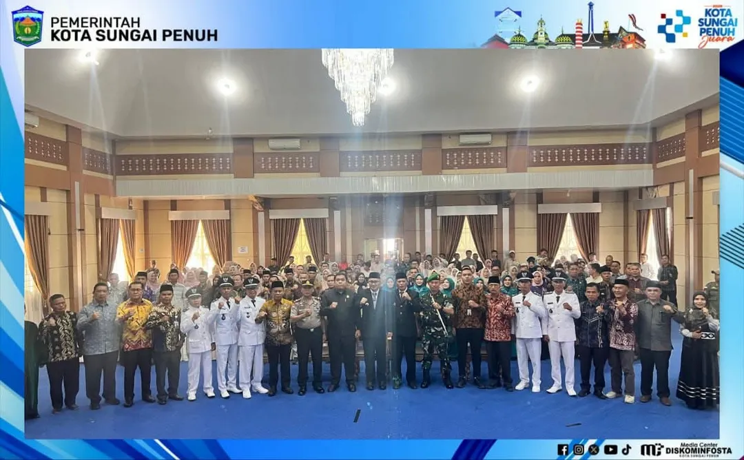 Wali Kota Alfin Lantik Lima Kades PAW Sungai Penuh